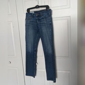 Hollister 30 x 32 Slim Straight vintage wash jeans